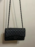 C Lambskin Handbag Doube CC