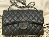 C Lambskin Handbag Doube CC