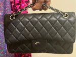 C Lambskin Handbag Doube CC
