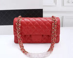 C Lambskin Handbag Doube CC