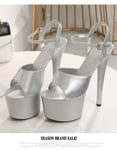 Pole Dance Shoes High Stripper Heels