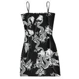 Dragon Pattern Sleeveless