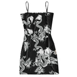 Dragon Pattern Sleeveless