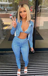 Plaid 3 Piece Set : ITGIRL
