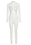 Bandage Solid Hollow Out 2 Piece Set :COMEPLAY