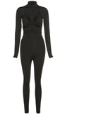 Bandage Solid Hollow Out 2 Piece Set :COMEPLAY