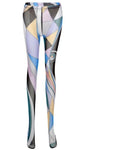 Aesthetic Print Foot Leggings