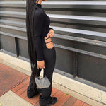 Two Piece Set Women Crop Top+Pants