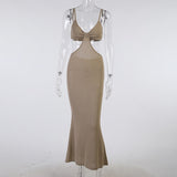 Vacation Knitted Maxi Dresses