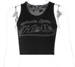 Honey Crop Top Expressive Tanks