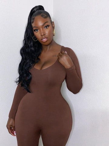 Basic Bodycon Jumpsuit
