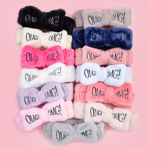 OMG Letter Coral Fleece