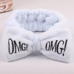OMG Letter Coral Fleece