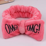 OMG Letter Coral Fleece