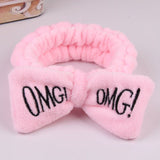 OMG Letter Coral Fleece