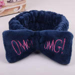 OMG Letter Coral Fleece