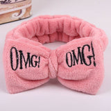 OMG Letter Coral Fleece