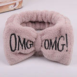 OMG Letter Coral Fleece