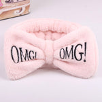 OMG Letter Coral Fleece