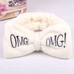 OMG Letter Coral Fleece