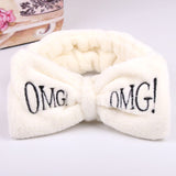 OMG Letter Coral Fleece