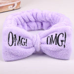 OMG Letter Coral Fleece