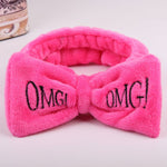 OMG Letter Coral Fleece