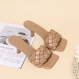 Mules Fetish Pumps