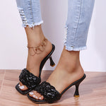 Mules Fetish Pumps