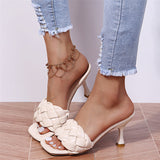 Mules Fetish Pumps