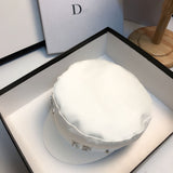 Rhinestone Alphabet Military Hat