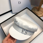 Rhinestone Alphabet Military Hat
