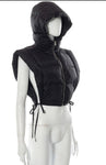 New Solid Color Hooded Jacket Sleeveless Vest