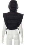 New Solid Color Hooded Jacket Sleeveless Vest