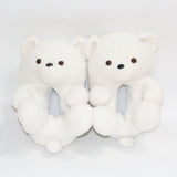 Teddy Bear Slippers Children Slides Furry Cartoon