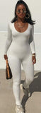 Nibber Basic Bodycon Jumpsuit